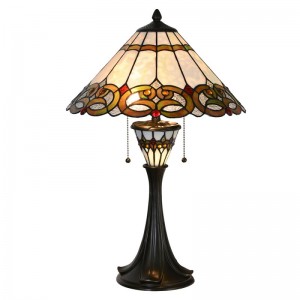 Lampa Tiffany Ø 40x61 cm, Clayre & Eef